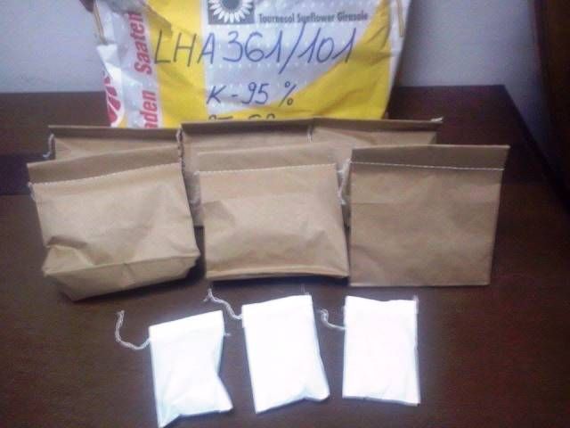 Način pakovanja uzoraka semena sorata ili hibrida u postupku priznavanja (VCU-test,  DUS-test)